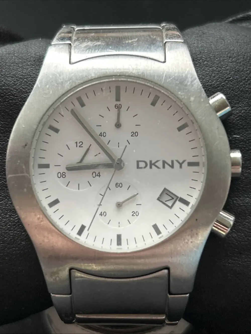 DKNY Silver Tone Men’s Chronograph Watch